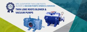 Twin Lobe Roots Blower Vacuum Pumps Manufacturer and Supplier in Ahmedabad